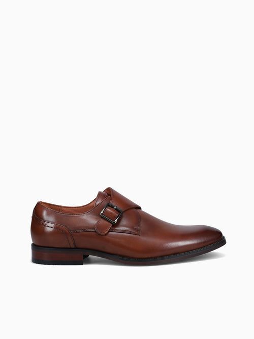 Sorrento Monk 14293221 Cognac Leather Cognac / 7 / M