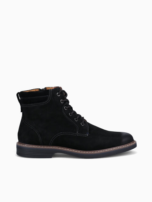 Norwalk Lace Up Boot 13376006 Blk Nubuc Black / 7 / M