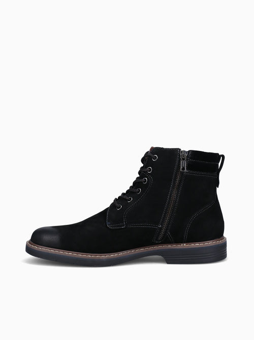 Norwalk Lace Up Boot 13376006 Blk Nubuc Black / 7 / M