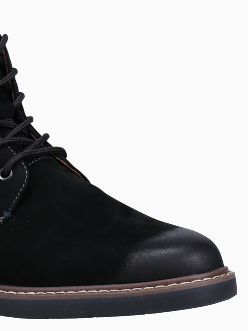 Norwalk Lace Up Boot 13376006 Blk Nubuc Black / 7 / M
