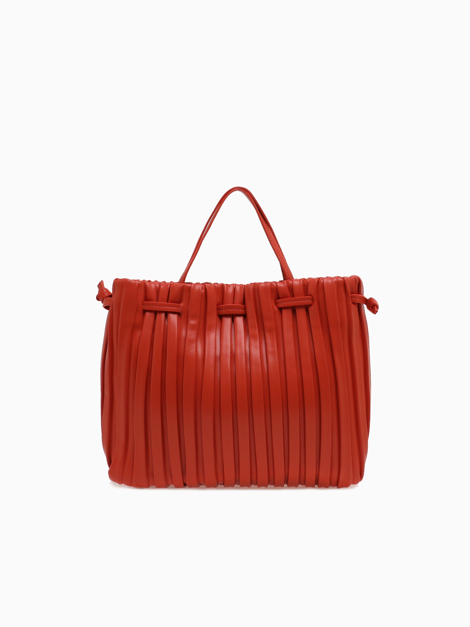 SRB26793 Pleated Shopper Orange Orange