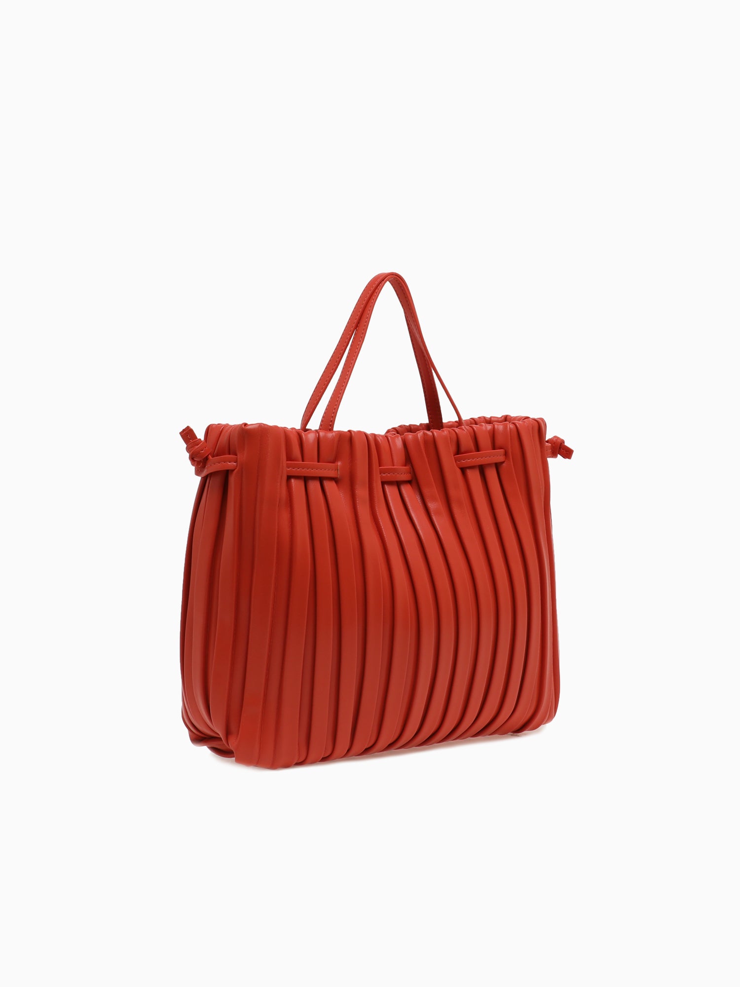 SRB26793 Pleated Shopper Orange Orange