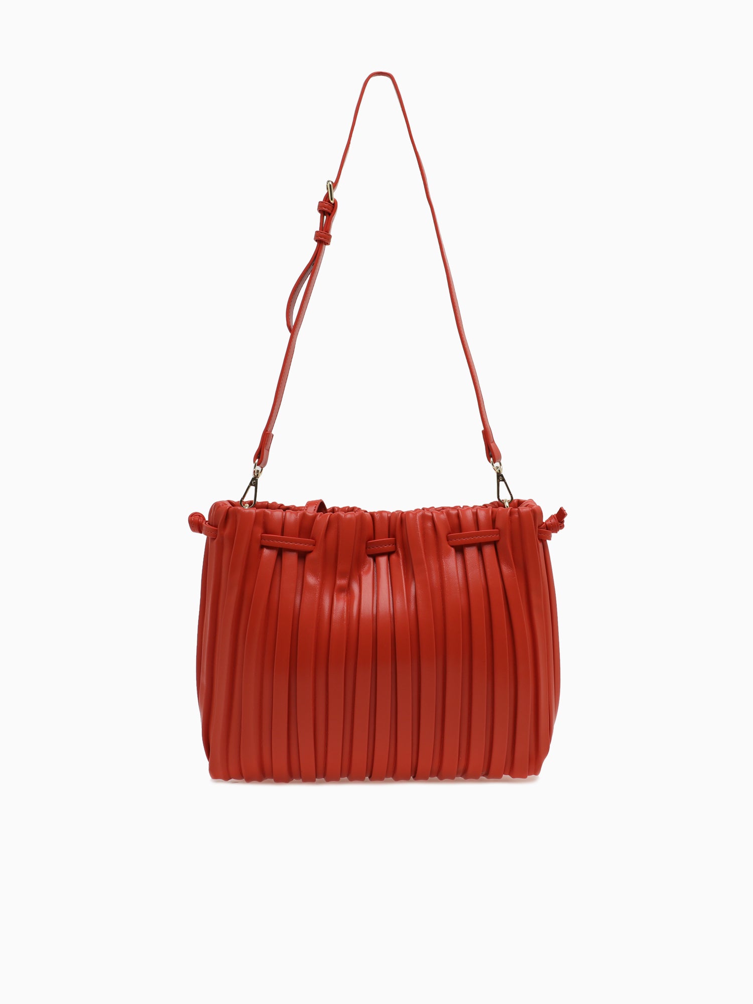 SRB26793 Pleated Shopper Orange Orange