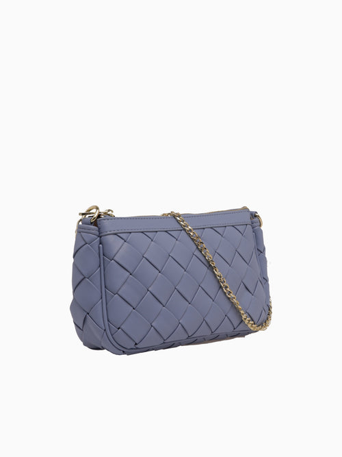 JK110 Lilian Baguette Periw Vegan Leathe Blue