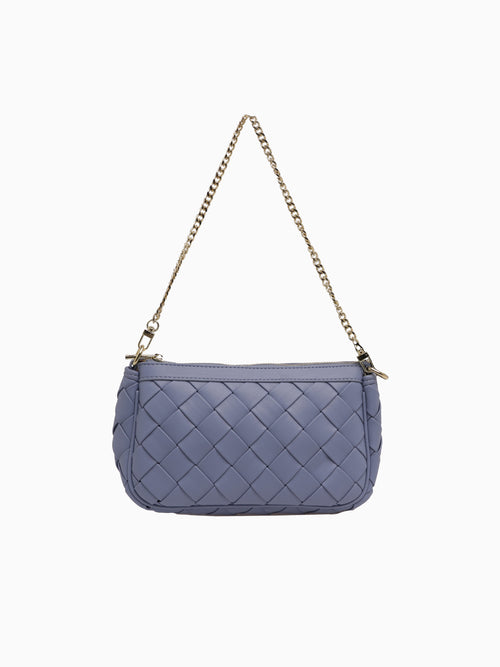 JK110 Lilian Baguette Periw Vegan Leathe Blue