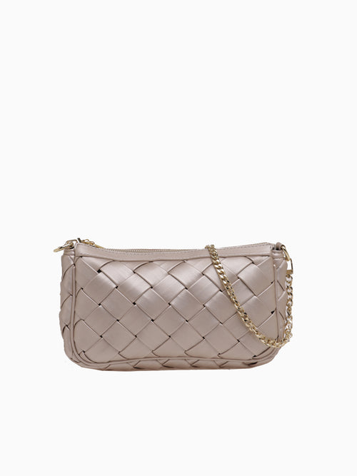 JK110 Lilian Baguette Latte Vegan Leathe Beige
