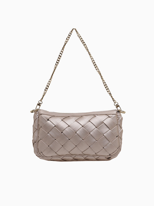 JK110 Lilian Baguette Latte Vegan Leathe Beige