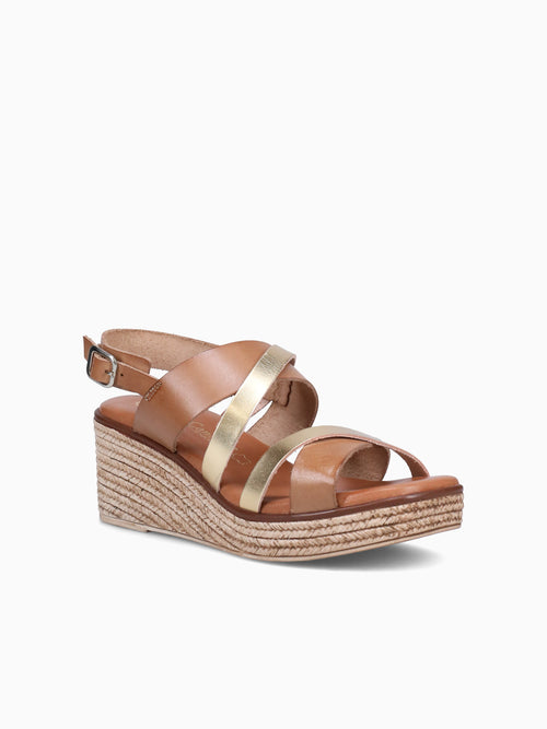 Lala 69105 Camello Oro vaquet Metal Tan / 5 / M