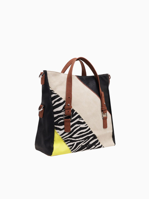 22SAXPA9 Click clocken satchel tobacco Brown