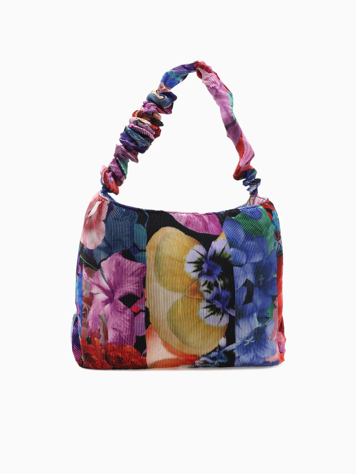 22SAXPA5 Lacroix plisado hobo purple Purple