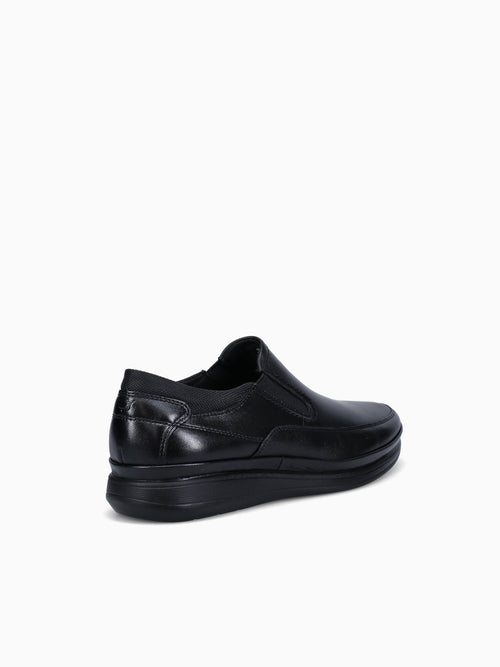 Motion Moc Toe 13390001 Black Leather Black / 7 / M