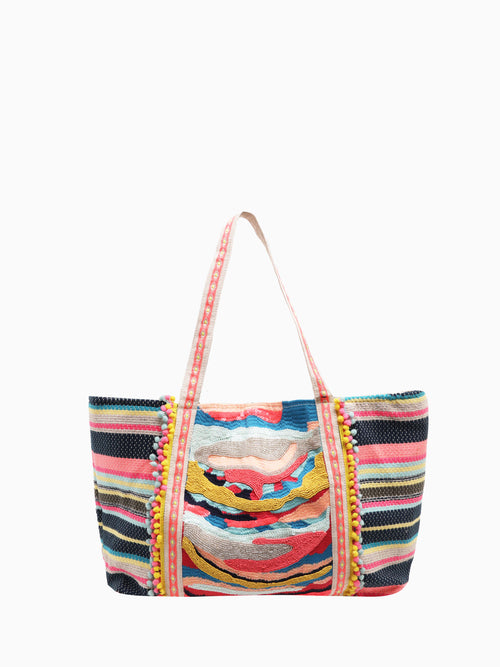 AB21238 Nouveu Dhaphne Tote Multi Multi