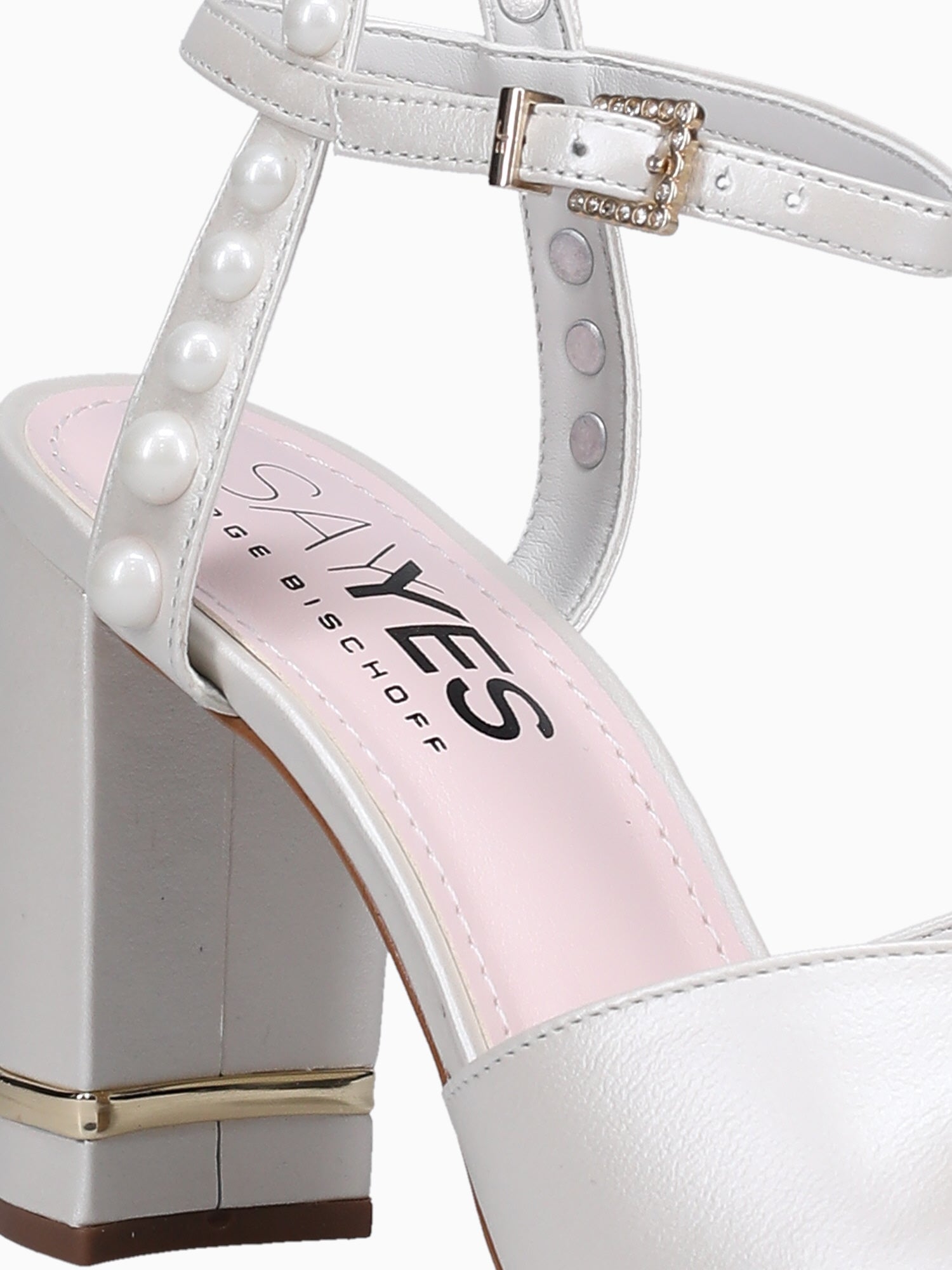 Sadie Perla Acetinado White Pearl / 5 / M
