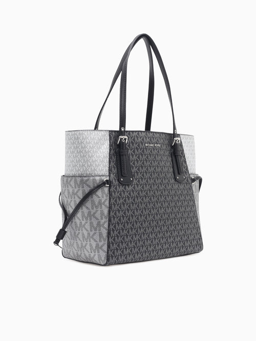 Voyager Ew Tote 987 Black Leather Black