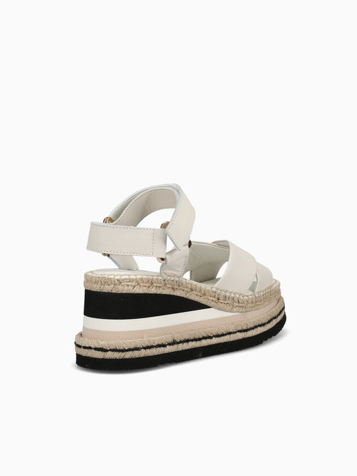 Kadida Off White Sportcalf Natural / 5 / M
