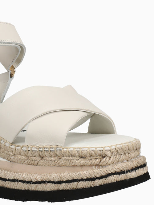 Kadida Off White Sportcalf Natural / 5 / M