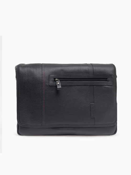 London Preto Leather Black