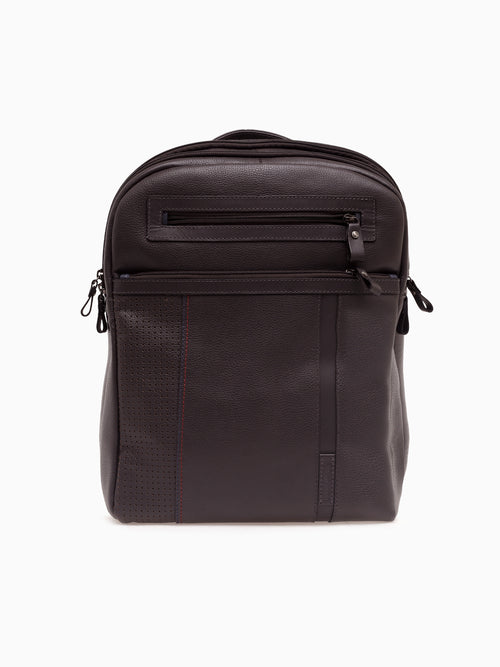 London Café Leather Dark Brown