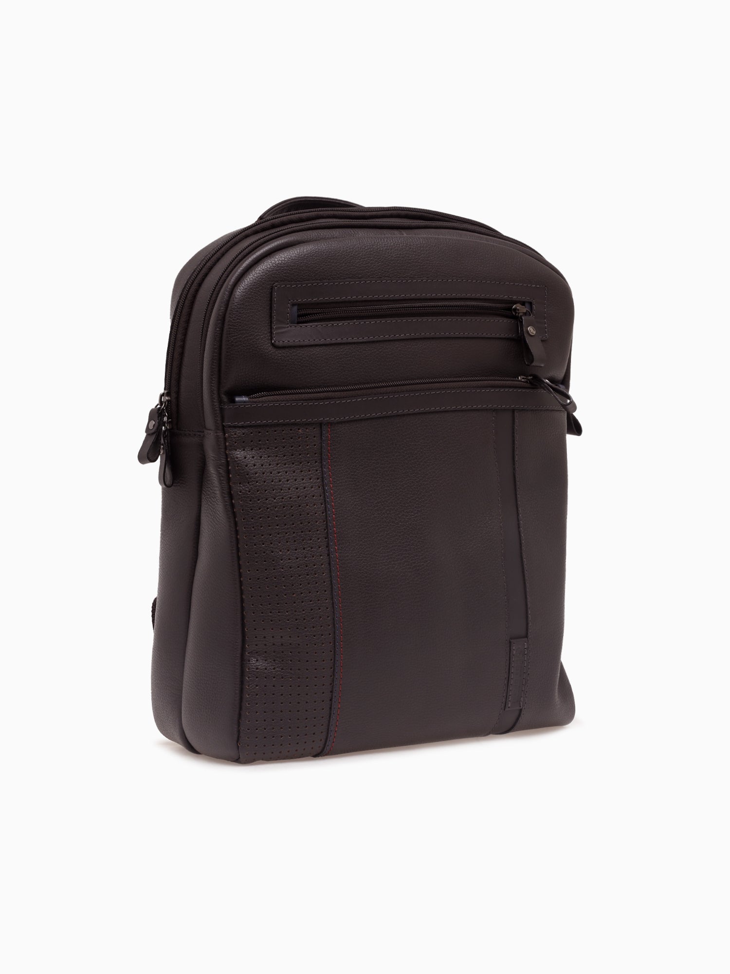 London Café Leather Dark Brown
