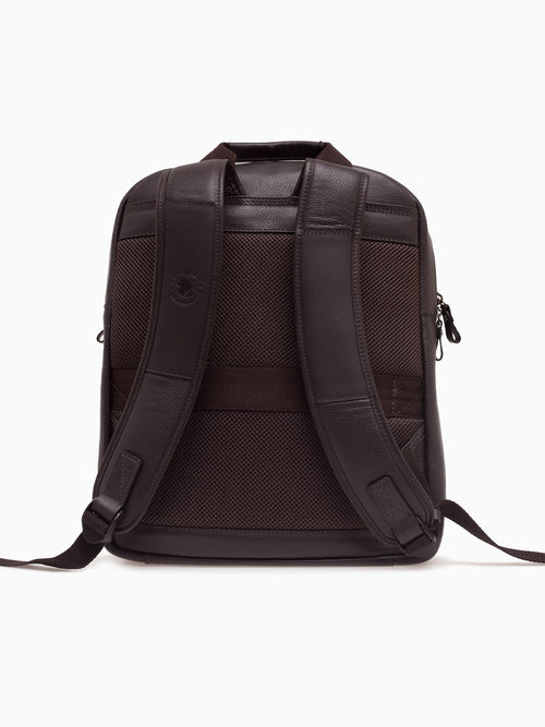 London Café Leather Dark Brown