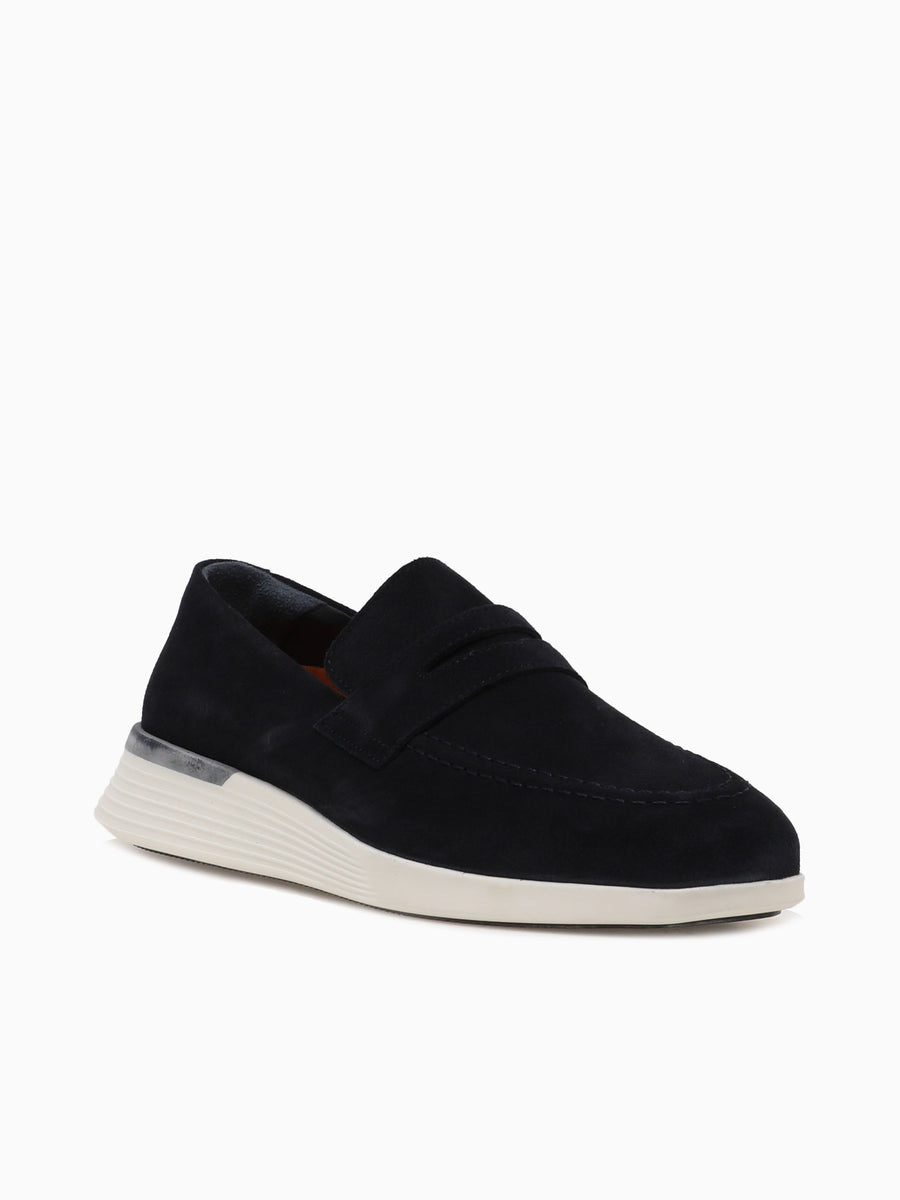 Crossover Loafer Midnight Suede Navy / 7 / M