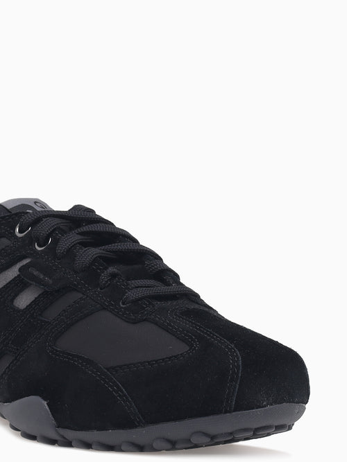 U Snake K Black Suede Wax Black / 39 / M