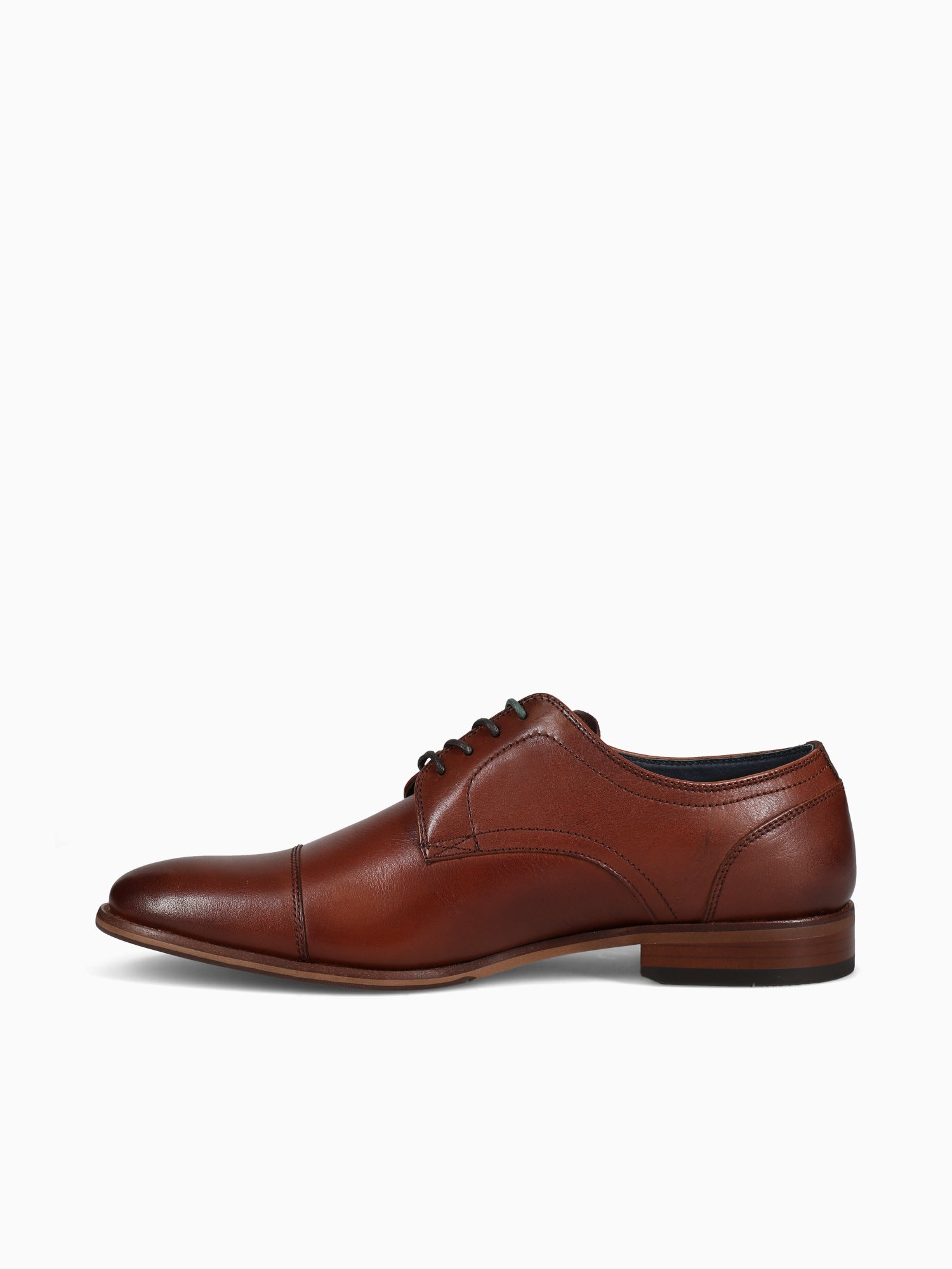 Flex Cap Toe Cognac Leather Cognac / 7 / M