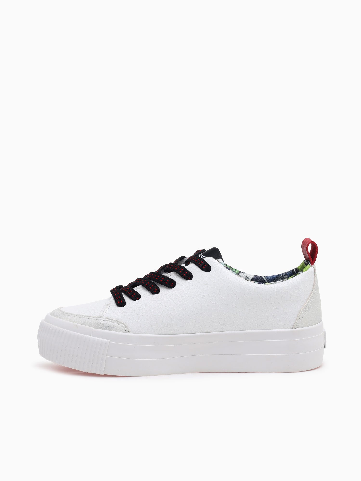 Street Mickey White Black print White / 5 / M