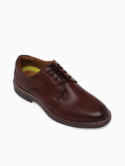 Norwalk Plain Toe Cognac Smooth Cognac / 7 / M