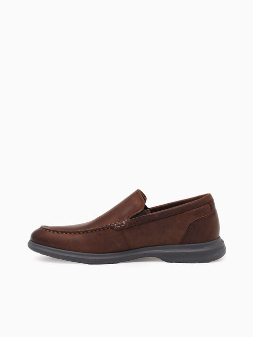Hamptons Moc Toe Brown Crazy Horse Brown / 7 / M