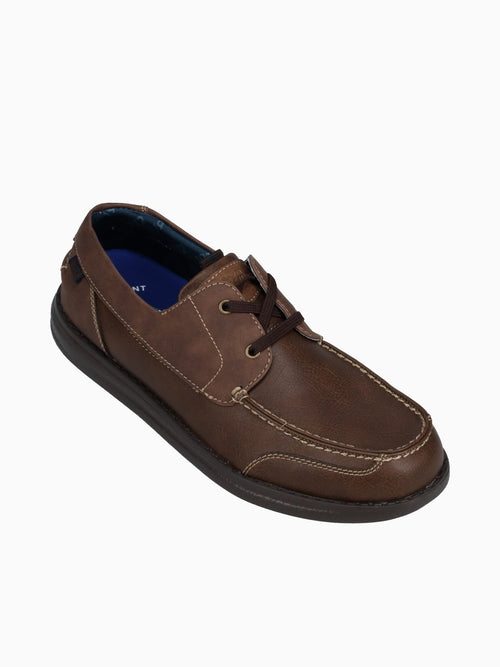 Brewski Moc Toe Boat Brown Man Made Brown / 7 / M