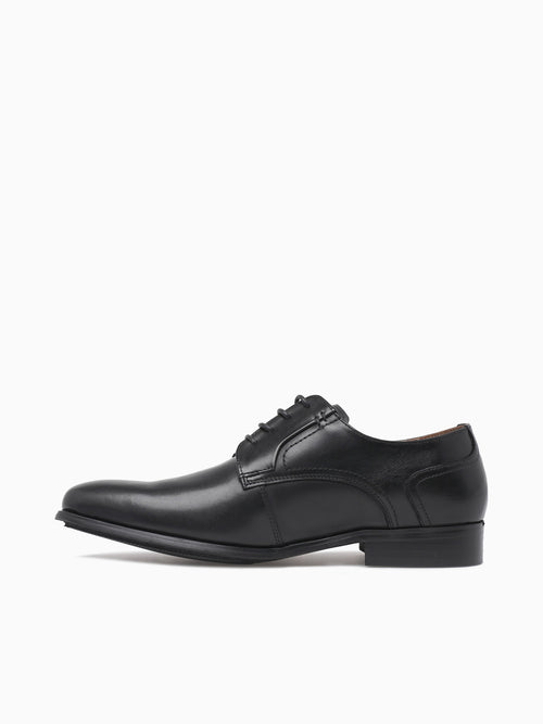 Jasper Black Brushed Calf Black / 7 / M