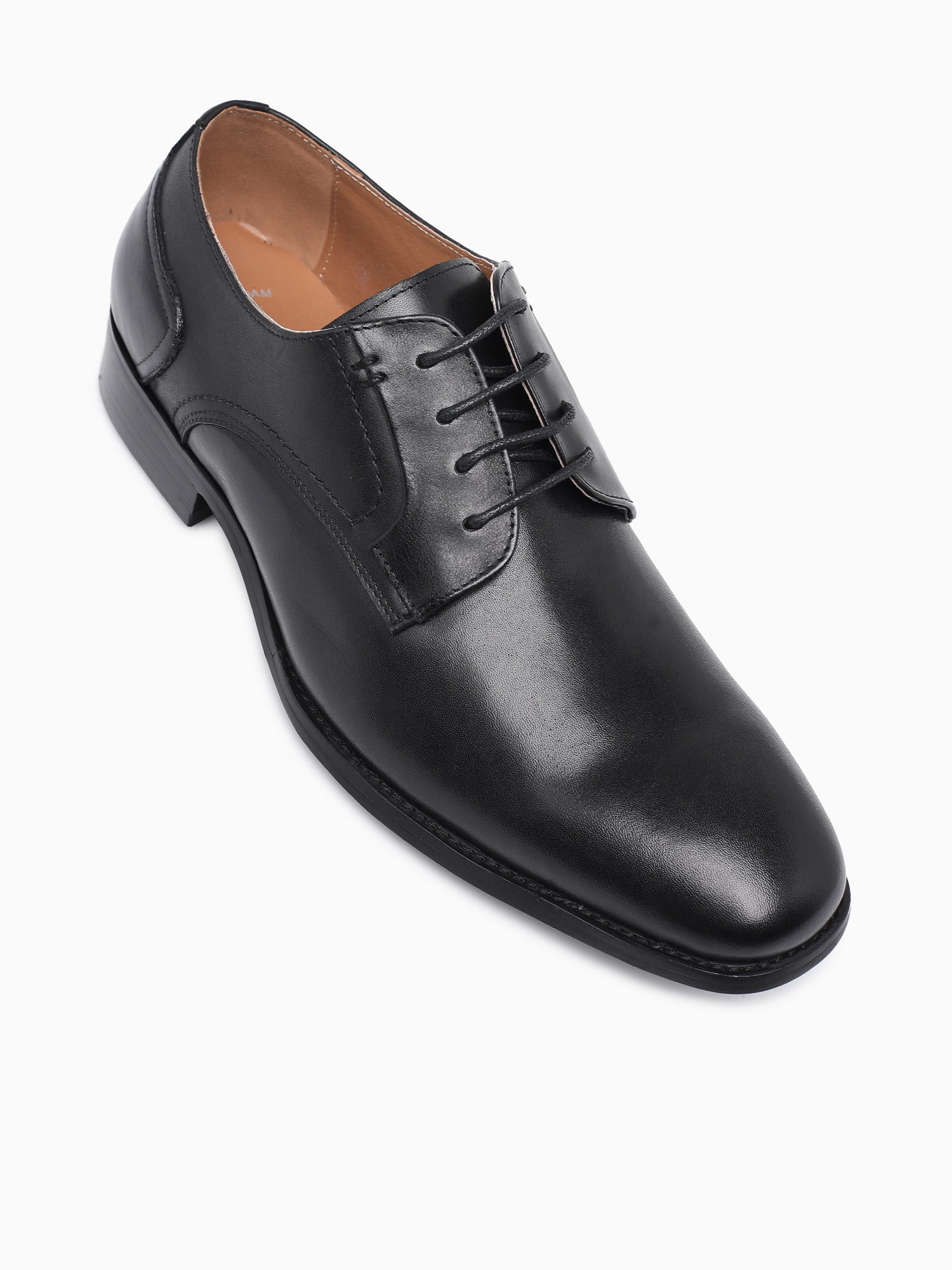 Jasper Black Brushed Calf Black / 7 / M