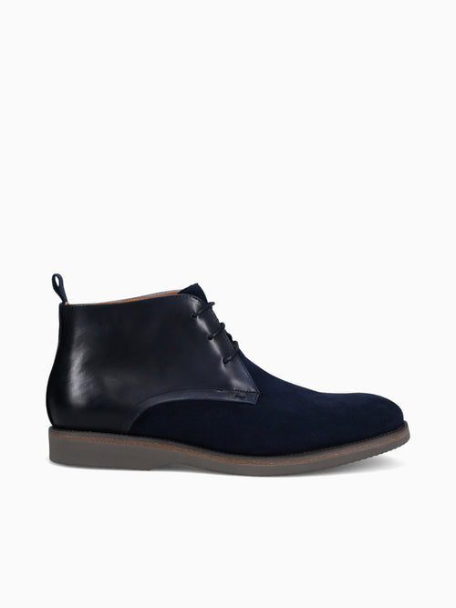Javan Navy Navy suede Calf Navy / 7 / M