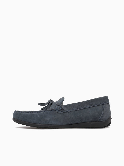 U Ascanio Jeans Suede Blue / 39 / M