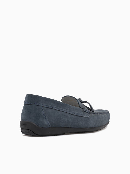 U Ascanio Jeans Suede Blue / 39 / M