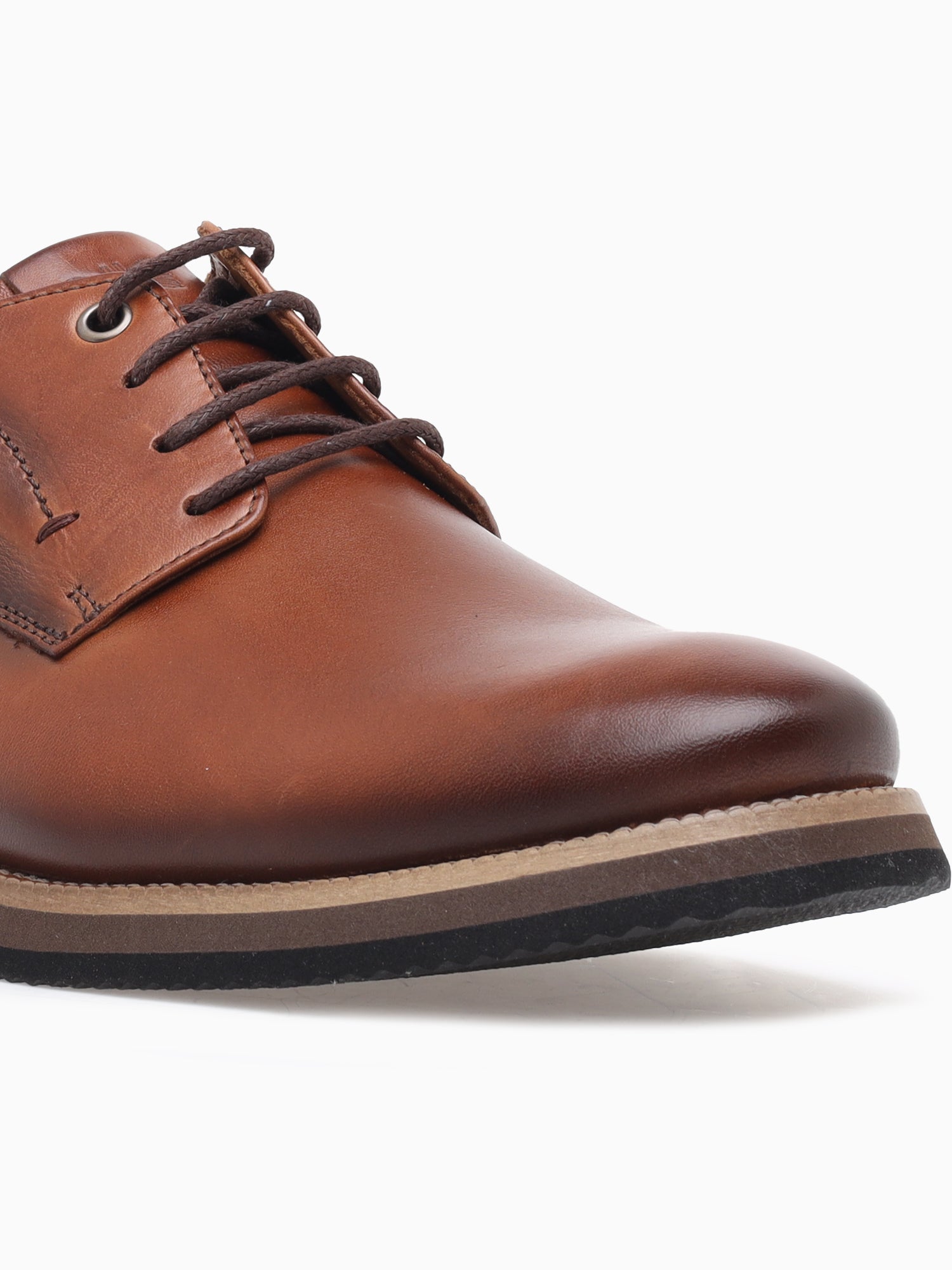 Jaycob Caramelo Leather Cognac / 7 / M