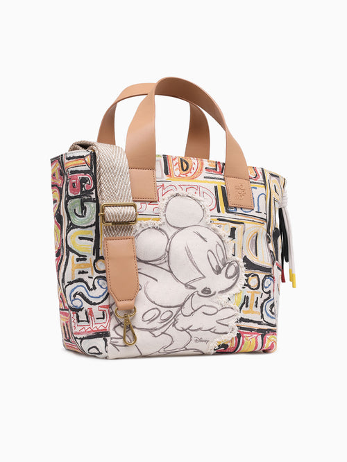 Mickey Lettering Valdivia Beige Multi Beige Multi