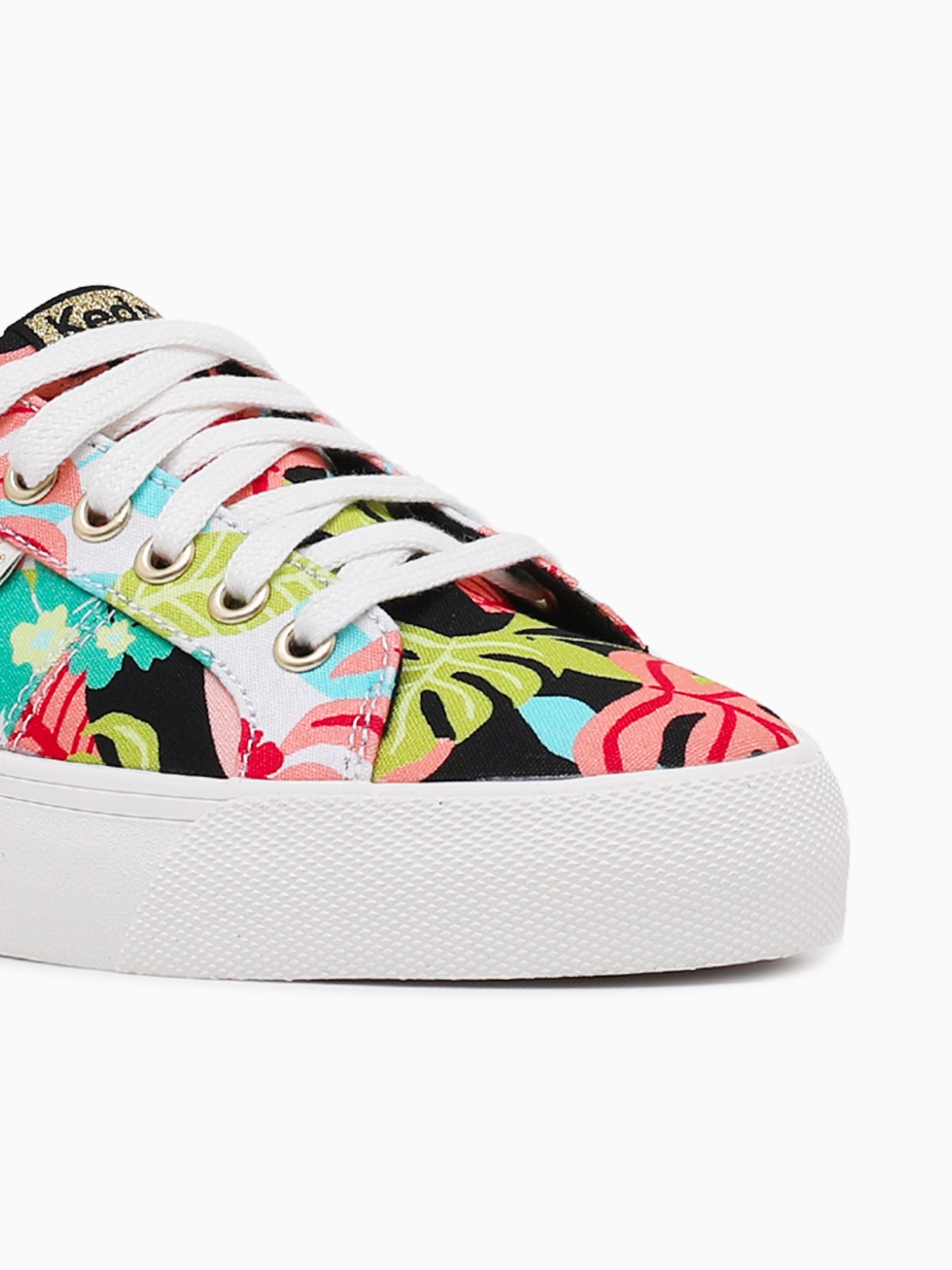 Jump Kick Duo Tropical Blk Coral canvas Multi / 5 / M