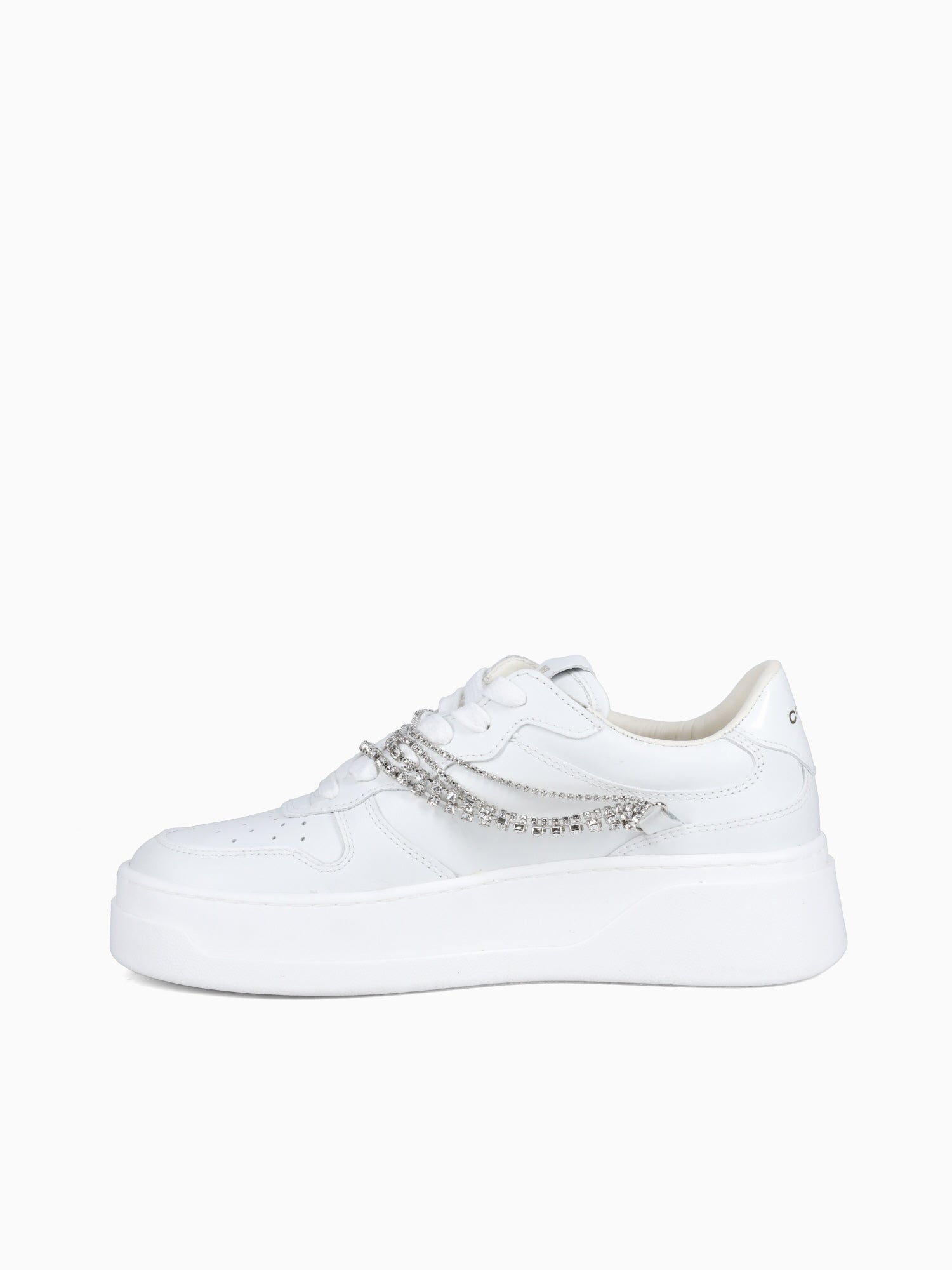 Crime Force 1 White Leather