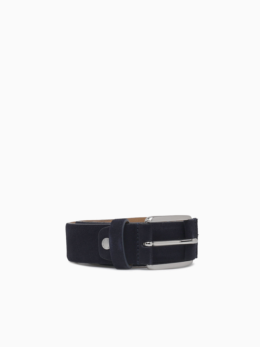 U Belt U35k5e navy suede