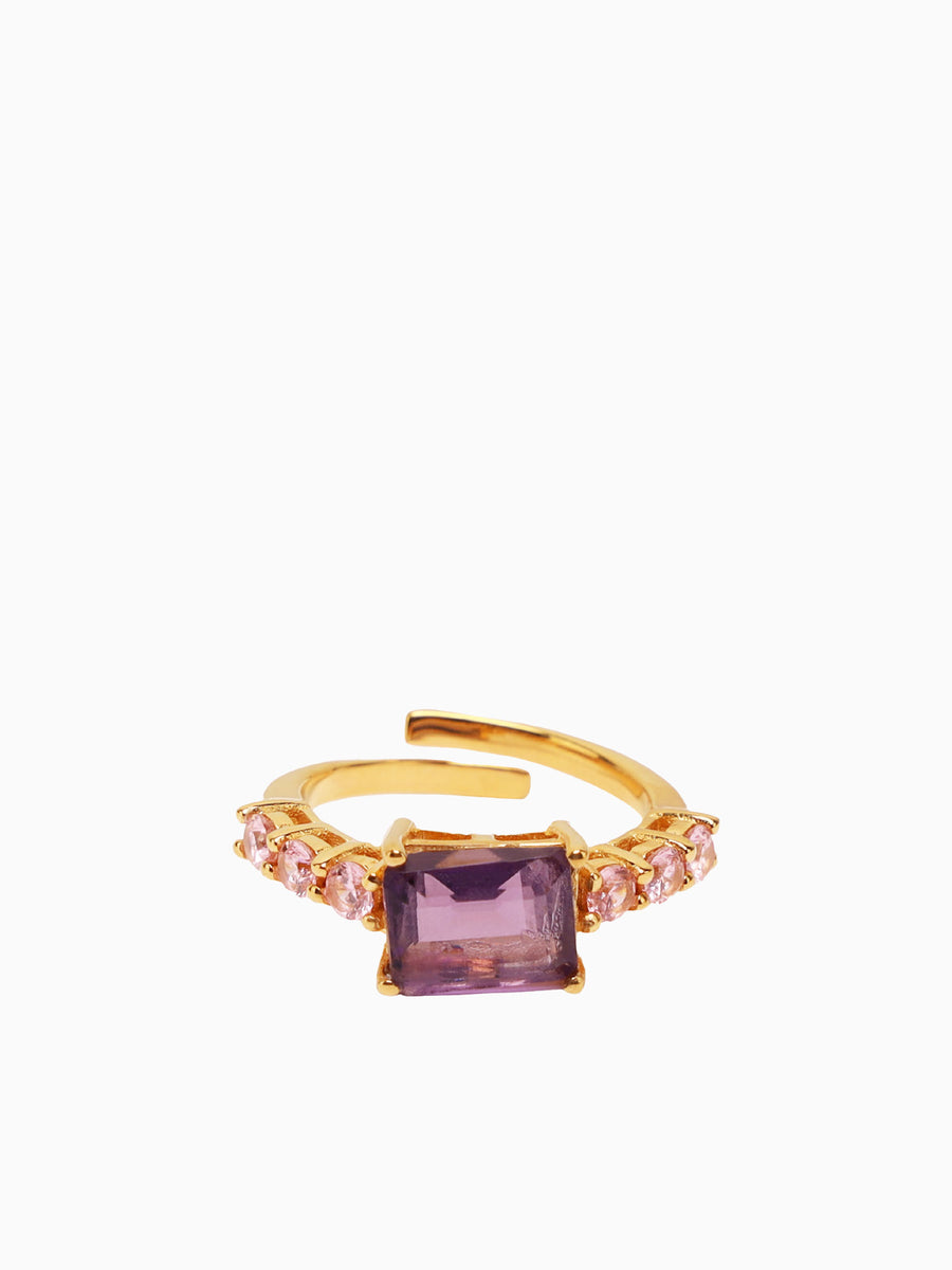 Princess Ring Amethyst Purple Multi / ONE