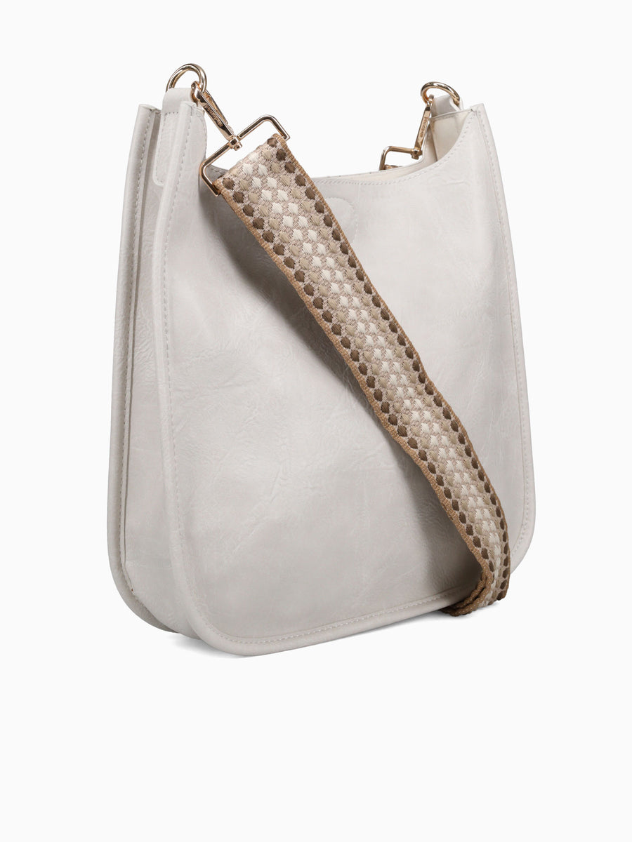 Messenger Bag W Strap cream Off White