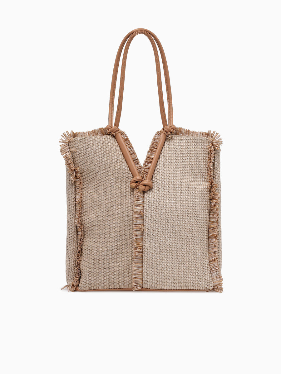 Alexandra Shopper Bags Natural Natural