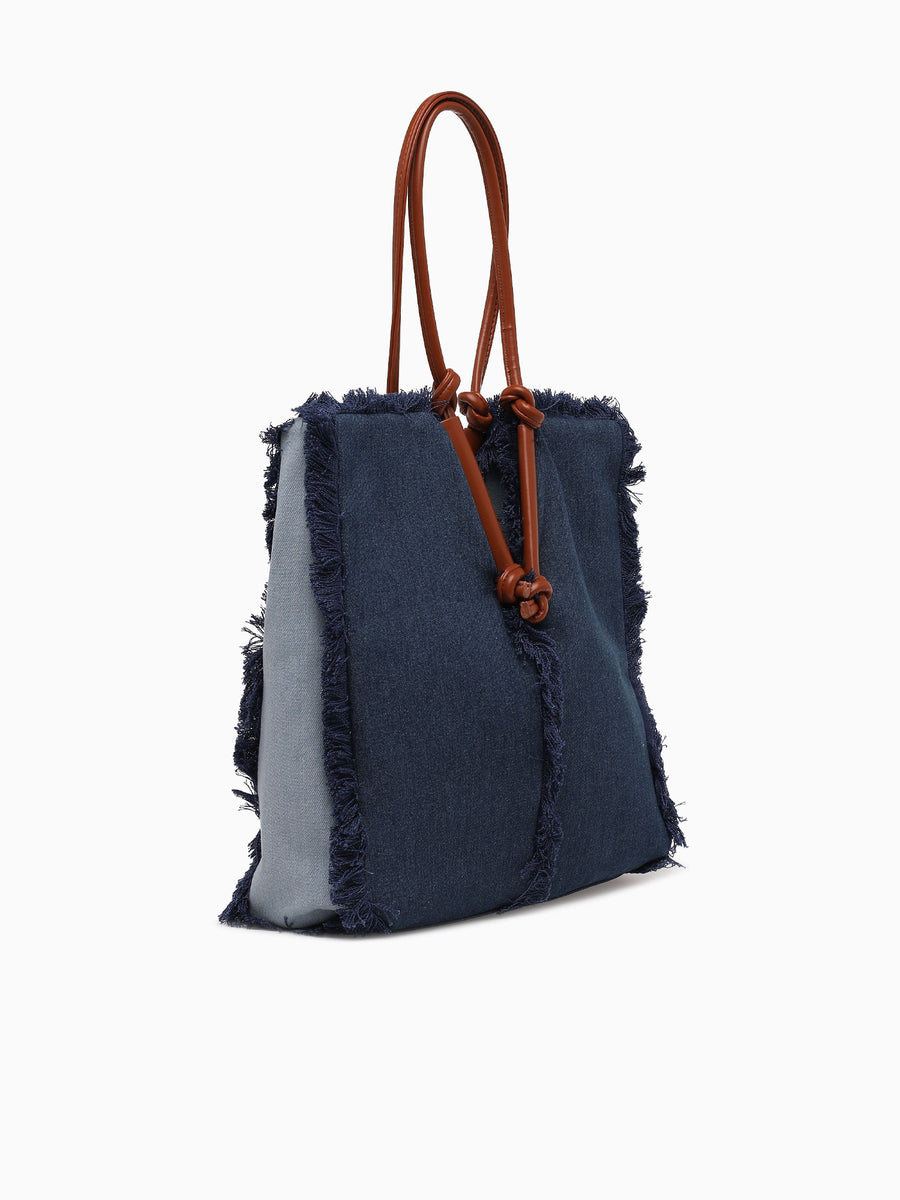 Alexandra Shopper Bags Denim Blue