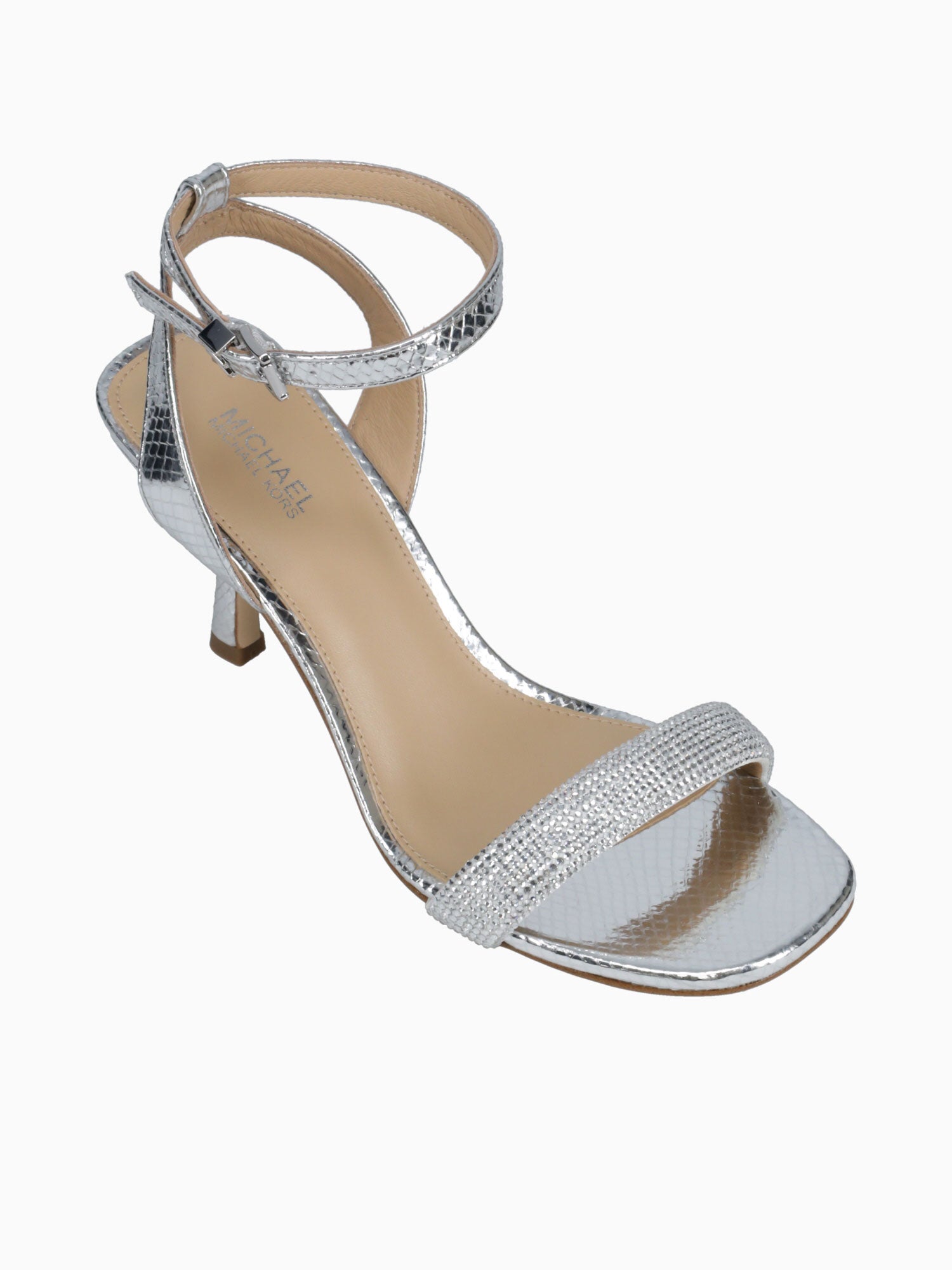 【関税&送料込】Michael By Michael Kors Sandal Carrie Michael Kors Women's Carrie Embellished Dress Sandals - Macy's