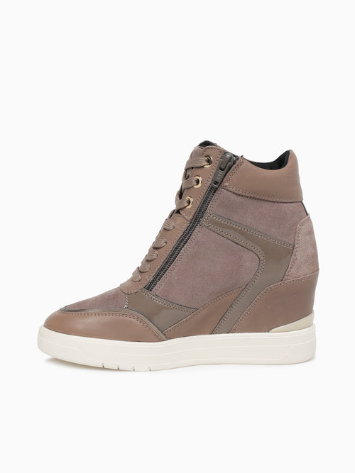 D Maurica B Dk.taupe Suede Nappa Taupe / 35 / M