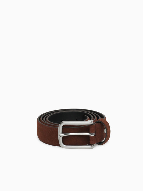 U Belt U36k5e lt.brown suede Tan / 32