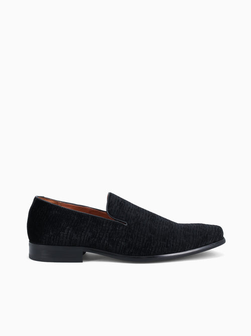 Postino Plain Toe Velvet Black Velvet Black / 7 / M