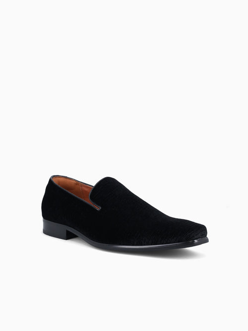 Postino Plain Toe Velvet Black Velvet Black / 7 / M